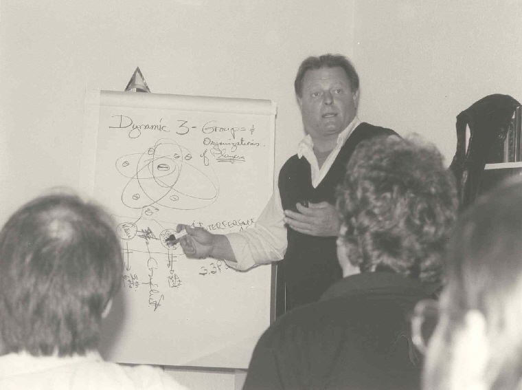Bill gives the Dynamics-Lecture in Switzerland
